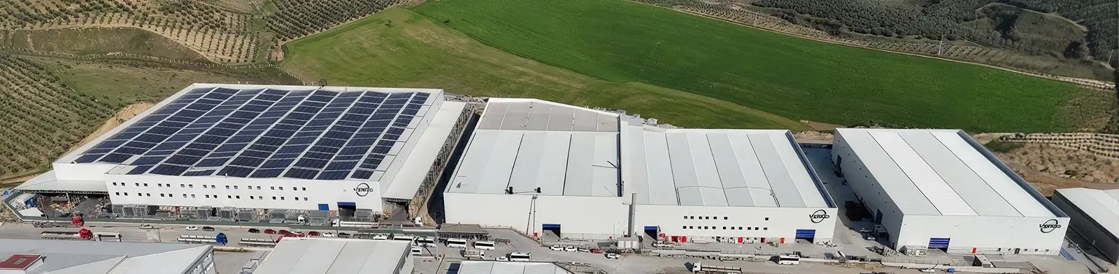 Vergo Enerji'nin Manisa Salihli Organize Sanayi Bölgesi'ndeki üretim tesisi