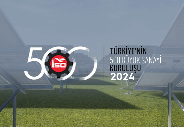 Zirveye doğru: ISO 500 listesinde  262. Sıradayız